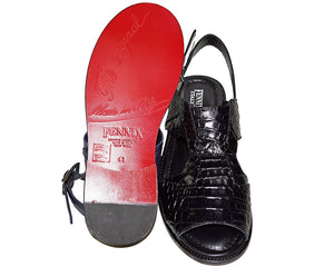 Fennix Alligator Sandal 'Cameron'