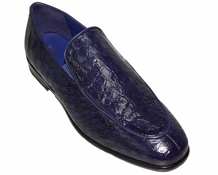 Fennix Italy Alligator Slip-On Shoes 'Capri'