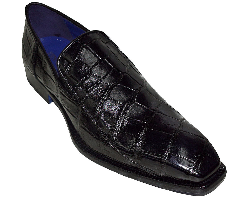 Men’s Fennix Italian Alligator Skin dress shoes Fennix Italy Rowan Green Genuine Alligator Derby Shoes  main image 3