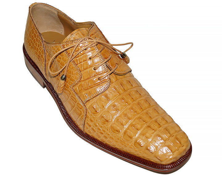 Ferrini Hornback Alligator Lace-Up Shoes # 2260