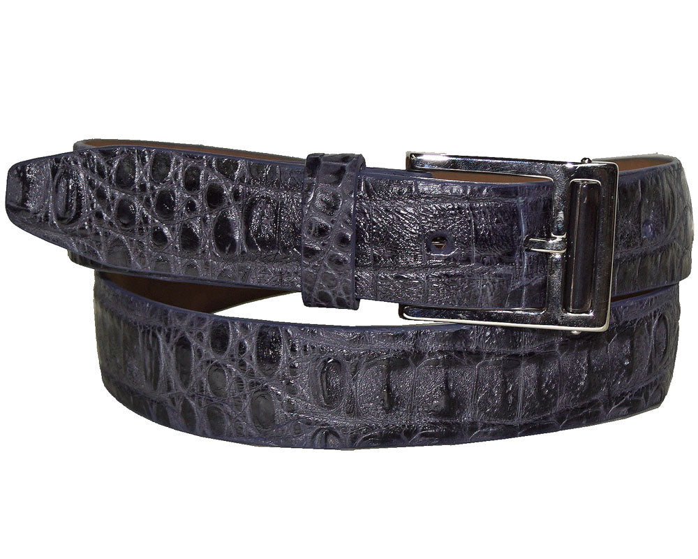Marco di Milano Crocodile Belt # LB28 Grey