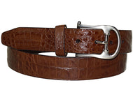 Marco di Milano Crocodile Belt # LB76 Tabac