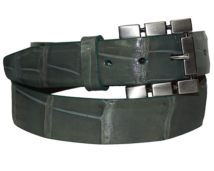 Marco di Milano Alligator Belt # LB91 Faded Grey