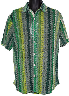 Load image into Gallery viewer, Lanzino Linen Blend Shirt # SSL135 Green
