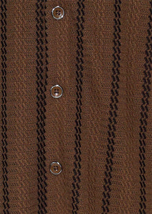 Load image into Gallery viewer, Lanzino Linen Blend Shirt # SSL143 Brown

