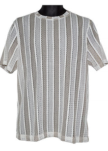 Load image into Gallery viewer, Lanzino Linen Blend T-Shirt # TP003 Tan
