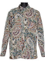 Load image into Gallery viewer, Lanzino Button-Down Shirt/Jacket # LSL754 White
