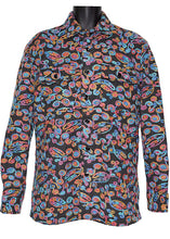 Load image into Gallery viewer, Lanzino Button-Down Shirt/Jacket # LSL759 Blue
