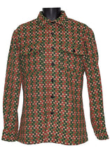 Load image into Gallery viewer, Lanzino Button-Down Shirt/Jacket # LSL764 Green
