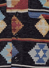 Load image into Gallery viewer, Lanzino Button-Down Shirt/Jacket # LSL773 Black
