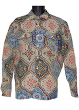 Load image into Gallery viewer, Lanzino Button-Down Shirt/Jacket # LSL777 Beige
