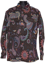 Load image into Gallery viewer, Lanzino Button-Down Shirt/Jacket # LSL7778 Brown
