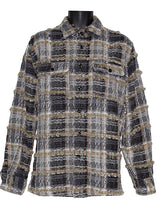 Load image into Gallery viewer, Lanzino Button-Down Shirt/Jacket # LSL782 Heather
