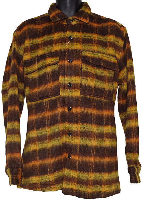 Lanzino Button-Down Shirt/Jacket # LSL788 Gold