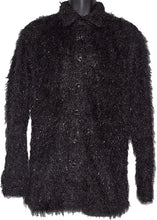 Load image into Gallery viewer, Lanzino Button-Down Shirt/Jacket # LSL794 Black
