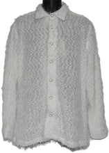 Load image into Gallery viewer, Lanzino Button-Down Shirt/Jacket # LSL794 White
