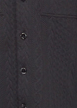 Load image into Gallery viewer, Lanzino Button-Down Shirt/Jacket # LSL795 Black
