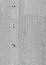 Load image into Gallery viewer, Lanzino Button-Down Shirt/Jacket # LSL795 Off-Whie
