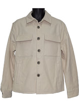 Load image into Gallery viewer, Lanzino Button-Down Jacket # JK155 Bone
