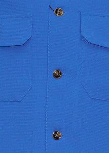 Load image into Gallery viewer, Lanzino Linen Shirt/Pants Set # 3129 Royal
