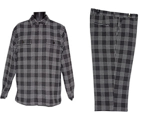 Lanzino Jacket/Pants Set # 3051 Grey