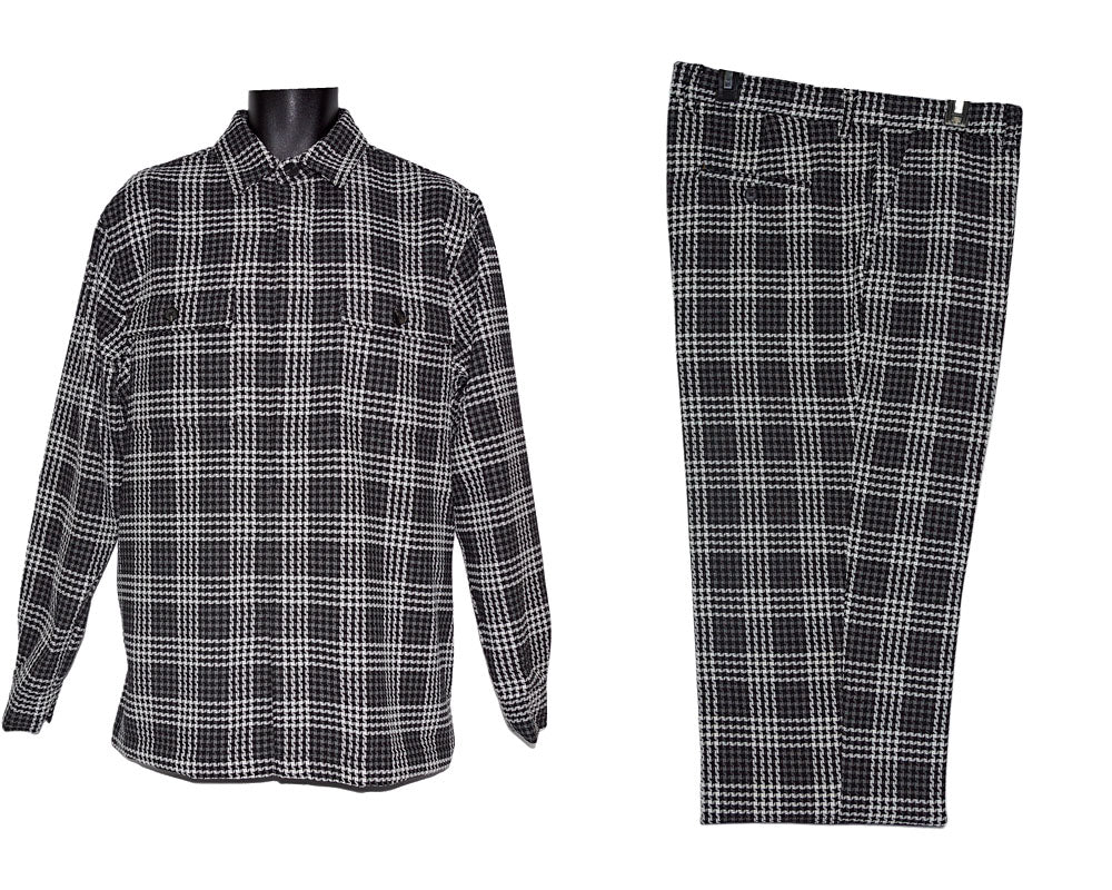 Lanzino Jacket/Pants Set # 3051 Grey