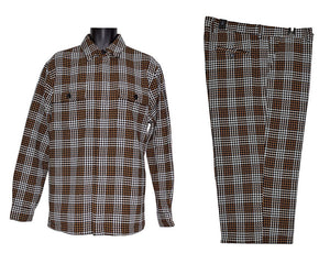 Lanzino Jacket/Pants Set # 3051 Tan