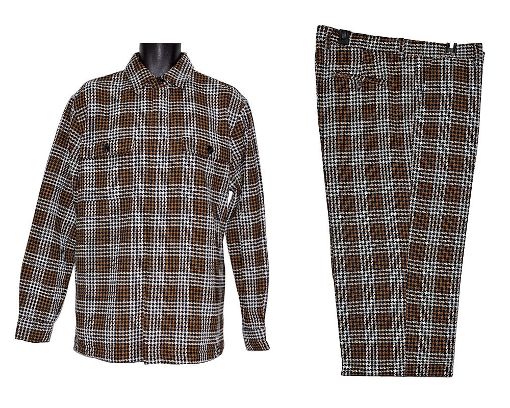 Lanzino Jacket/Pants Set # 3051 Tan