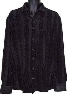 Load image into Gallery viewer, Lanzino Shirt # LSL740 Black
