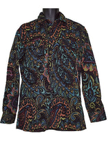 Load image into Gallery viewer, Lanzino Button-Down Shirt/Jacket # LSL754 Black
