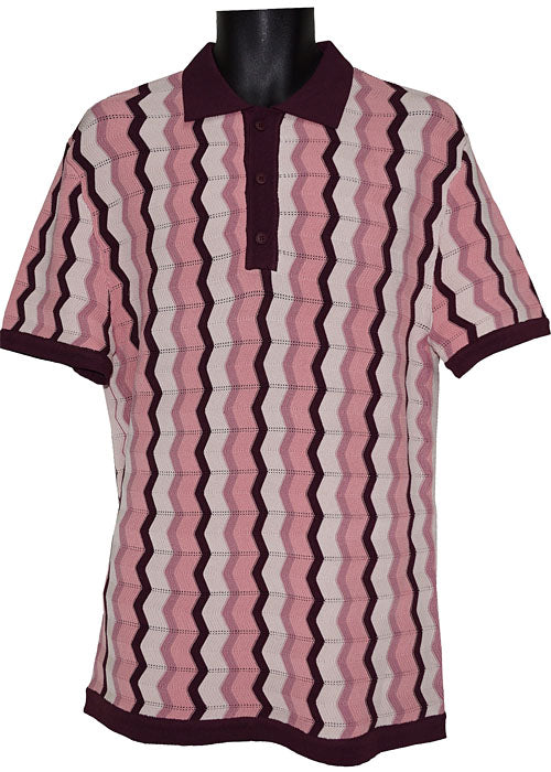Lanzino Shirt # SP043 Eggplant