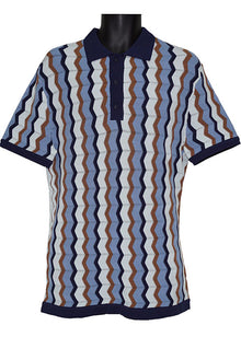 Load image into Gallery viewer, Lanzino Shirt # SP043 Navy
