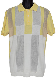 Load image into Gallery viewer, Lanzino Linen Blend Polo Shirt # SP059 Eggshell
