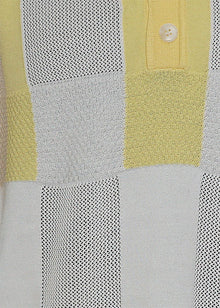 Load image into Gallery viewer, Lanzino Linen Blend Polo Shirt # SP059 Eggshell
