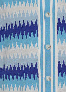 Load image into Gallery viewer, Lanzino Linen Blend Shirt # SP079 Blue
