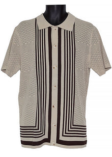 Load image into Gallery viewer, Lanzino Linen Blend Shirt # SP081 Beige
