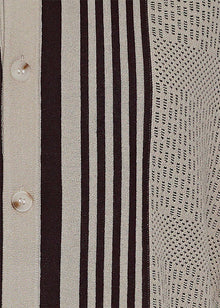 Load image into Gallery viewer, Lanzino Linen Blend Shirt # SP081 Beige
