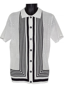 Load image into Gallery viewer, Lanzino Linen Blend Shirt # SP081 White

