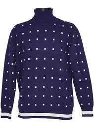 Lanzino Sweater # LP98 Navy
