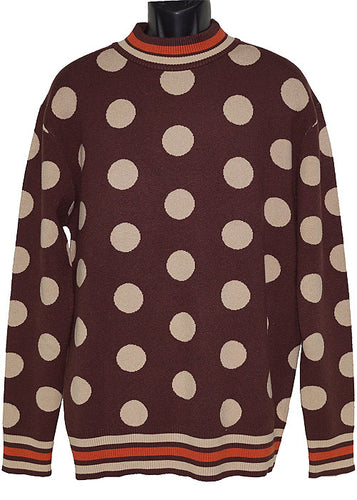 Lanzino Sweater # SW049 Brown