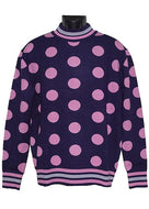 Lanzino Sweater # SW049 Navy - Alligator World