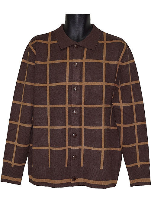 Lanzino Sweater # LP95 Brown