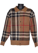 Load image into Gallery viewer, Lanzino Button-Down Sweater/Jacket # SW094 Beige
