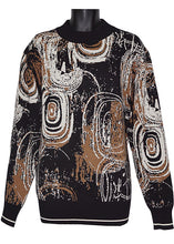 Load image into Gallery viewer, Lanzino Crewneck Sweater # SW124 Black
