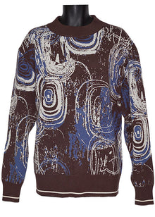 Load image into Gallery viewer, Lanzino Crewneck Sweater # SW124 Brown
