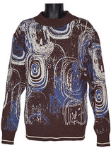 Load image into Gallery viewer, Lanzino Crewneck Sweater # SW124 Brown
