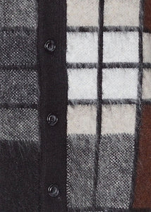 Lanzino Button-Down Sweater/Jacket # SW146 Black