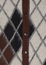 Load image into Gallery viewer, Lanzino Button-Down Sweater/Jacket # SW150 Brown
