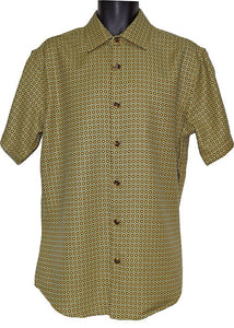 Lanzino Linen Shirt/Pants Set # 3025 Gold