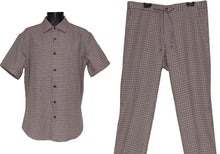 Load image into Gallery viewer, Lanzino Linen Shirt/Pants Set # 3125 Pink
